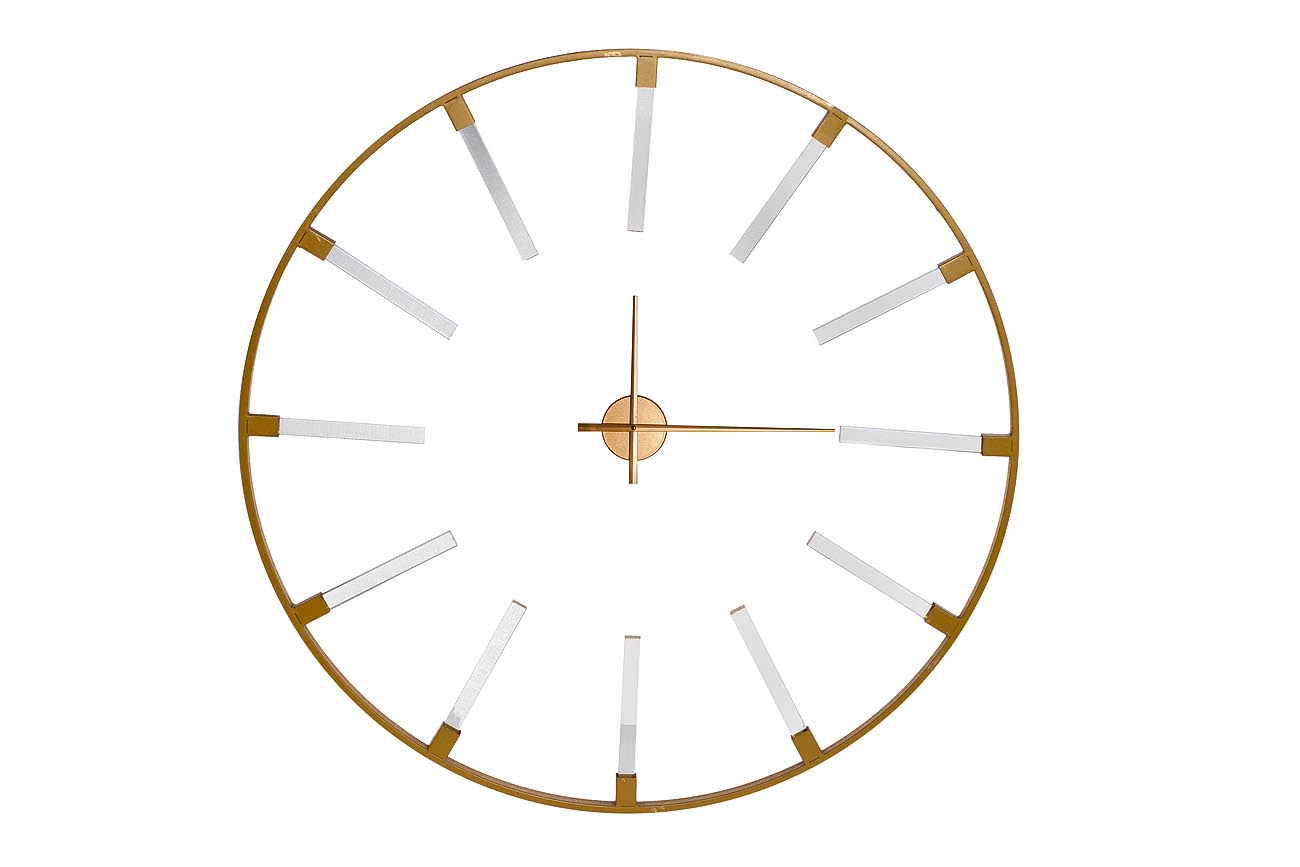 Часы настенные круглые золотые 91см 19-ОА-6157